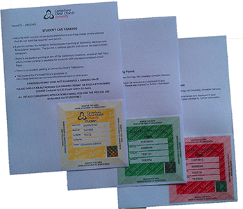 Parking permit and season ticket printing and management